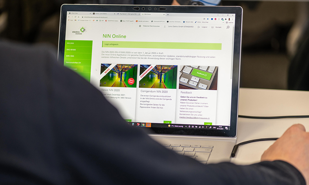 Dokumentation NIN Online